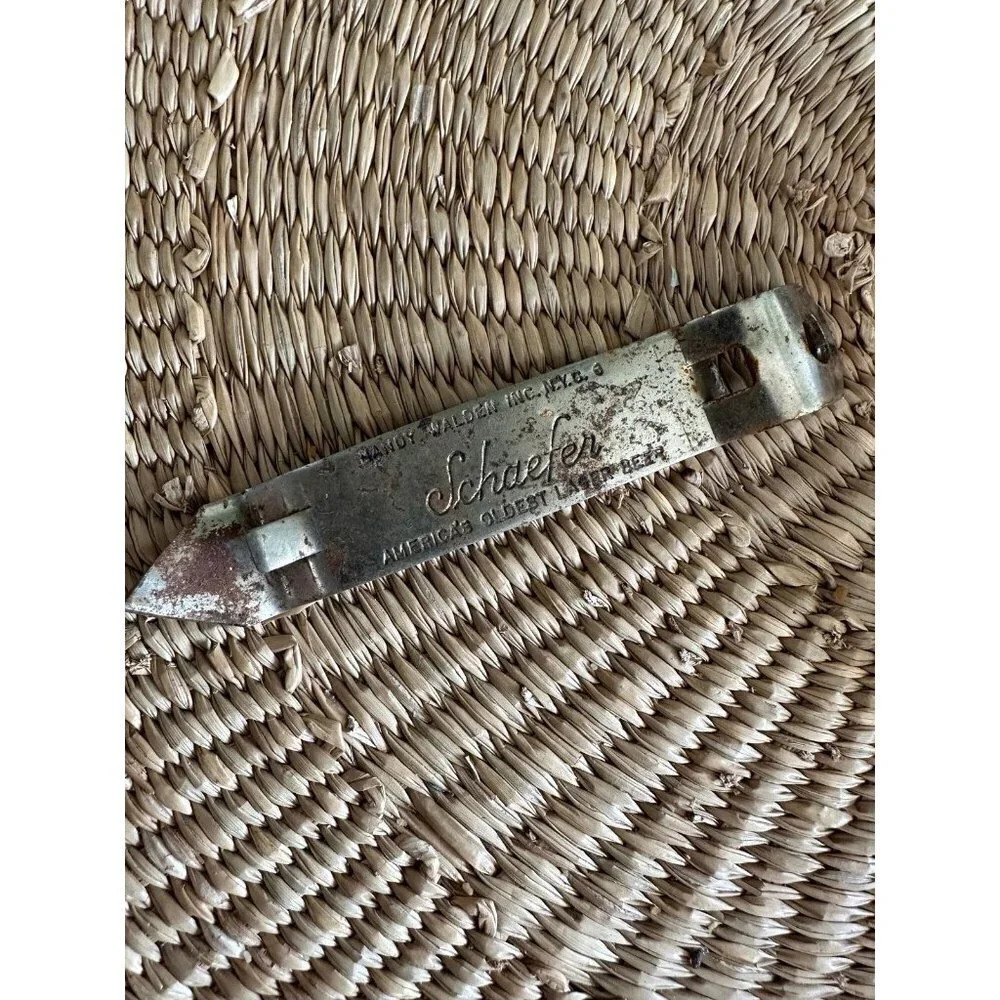 Schafer Vintage Metal Bottle Opener